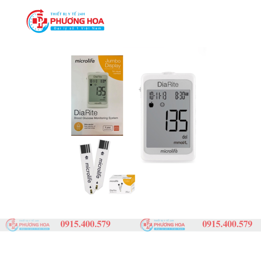 Máy đo đường huyết Microlife DiaRite